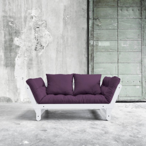 Sofa rozkładana Karup Beat White/Purple