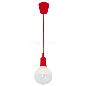 Lampa wisząca BUBBLE kol. czerwony (462) Milagro kupuj więcej - płać mniej (AUTO RABATY), dostawa GRATIS od 200zł