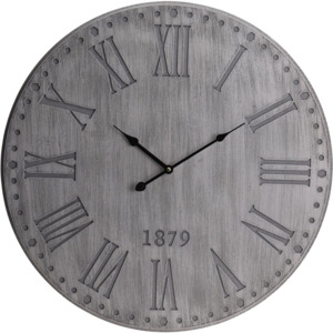 Zegar ścienny Manfredonia szary, 59 cm