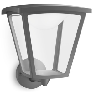 Lampa zewnętrzna ścienna LED Cottage Philips styl nowoczesny, aluminium, tworzywo sztuczne, czarny 154803016 15480/30/16