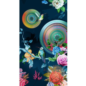 Ręcznik plażowy z nadrukiem Muller Textiels Chachou, 100x180 cm