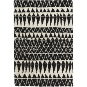 Czarno-biały dywan Mint Rugs Allure Black, 80x150 cm