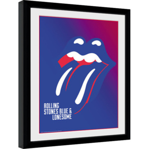 Oprawiony Obraz The Rolling Stones - Blue and Lonesome