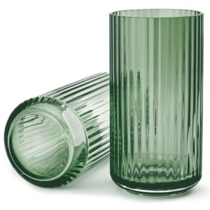 Wazon Lyngby szklany Copenhagen Green 20 cm