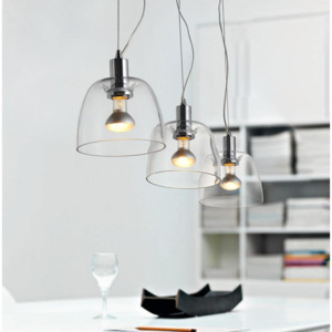 Lampa wisząca PORTO III Orlicki Design nowoczesna transparentna -