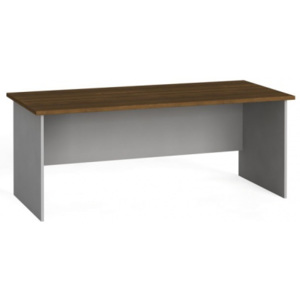 Stół biurowy prosty 180 x 80 cm, orzech