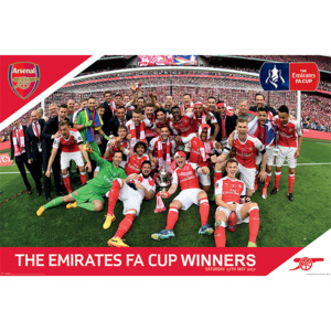 Plakat, Obraz Arsenal Fc - Fa Cup Winners, (91,5 x 61 cm)