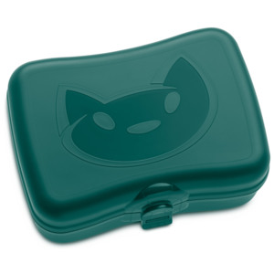 Pudełko na lunch Miaou zieleń emerald