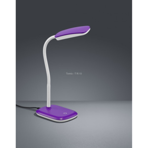 Lampa biurkowa BOA LED fioletowa (R52431193- TRIO) kupuj więcej - płać mniej (AUTO RABATY), dostawa GRATIS od 200zł