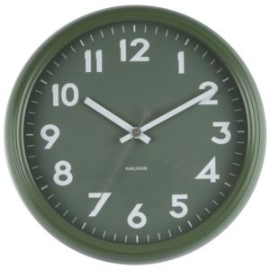 Zegar ścienny Badge zielony