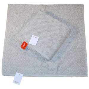 Ręcznik szary 140x70 cm S.Oliver gładki