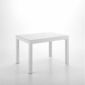 Biały rozkładany stół do jadalni Design Twist Jeddah