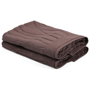 Zestaw 2 brązowych ręczników ze 100% bawełny Gartex, 50x75 cm