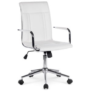 PORTO 2 fotel pracowniczy biały Halmar ||| RABAT DO 10% - Pytaj o szczegóły na czacie lub telefonicznie 532-178-788 i 532-178-768