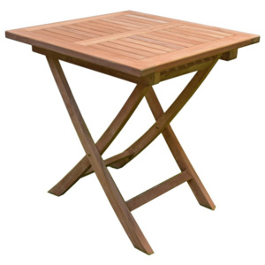 Ogrodowy stół rozkładany z drewna tekowego ADDU Solo, dł. 75 cm