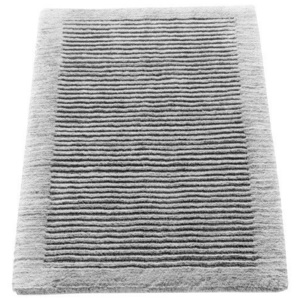 Dywanik łazienkowy Cawo ręcznie tkany 100 x 60 cm szary