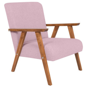 Różowy fotel BSL Concept Seventies