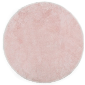 Różowy dywanik łazienkowy Confetti Miami, 100 cm