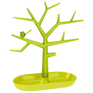Drzewko na biżuterię Pi:p, rozmiar M - kolor zielony, KOZIOL
