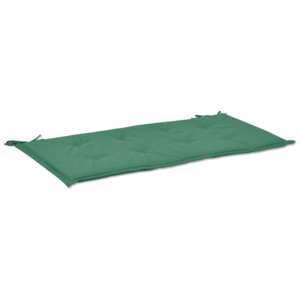 Poduszka na ławkę ogrodową, zielona, 100 x 50 3 cm