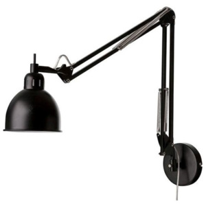 Czarna lampa ścienna Job - Frandsen Lighting - nowoczesna