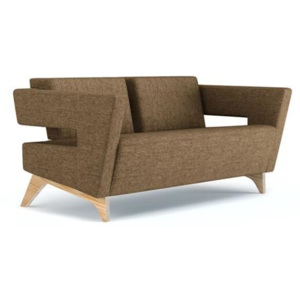 Sofa Loop 158cm - brązowy jasny