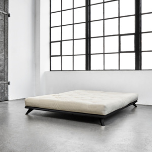 Łóżko Karup Senza Bed Black, 140x200 cm