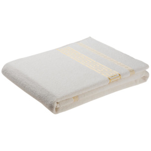 Ręcznik kąpielowy Ateny bawełniany frotte, kremowy