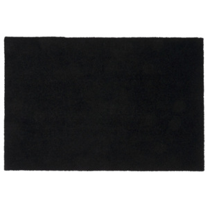 Czarna wycieraczka Tica Copenhagen Unicolor, 60x90 cm