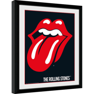 Oprawiony Obraz The Rolling Stones - Lips