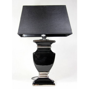 Elegancka czarna lampa 37cm