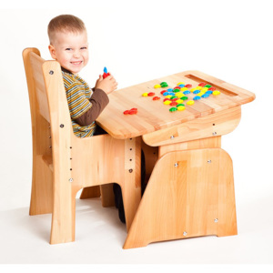 Regulowane biurko dziecięce Ecodesk B-170