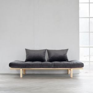 Wielofunkcyjna sofa Karup Pace Natural/Velvet Gray