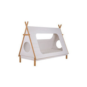 WOOOD :: Łóżko w kształcie namiotu TIPI
