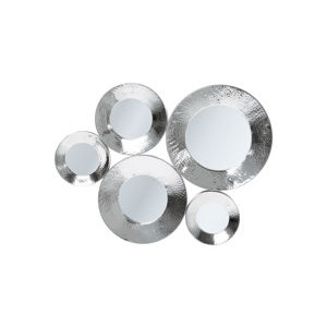 KARE Design :: Lustro Circoli Cinque Silver 46x62cm