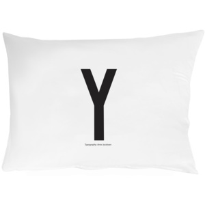 Poszewka na poduszkę Arne Jacobsens Vintage ABC litera Y
