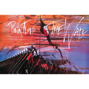 Plakat, Obraz Pink Floyd The Wall - Hammers, (91,5 x 61 cm)