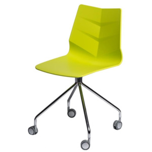 Krzesło Leaf Roll - zielony jasny