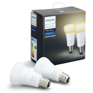 Philips SADA 2x LED Ściemnialna żarówka Philips HUE WHITE AMBIANCE E27/9,5W/230V P2368