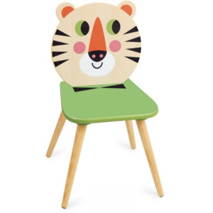 Krzesło drewniane dla dzieci Tygrys -I.P. Arrhenius, Vilac