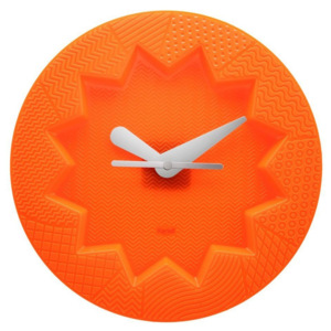 Zegar ścienny Crystal Palace pomarańczowy