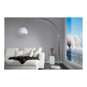 Lampa podłogowa Murano 175-205cm (biała)