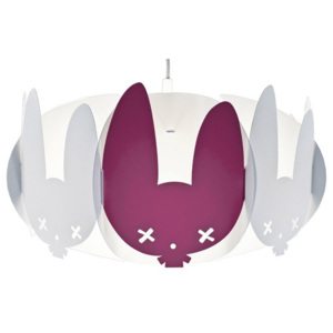 Lampa Buxy z fioletowym zajączkiem