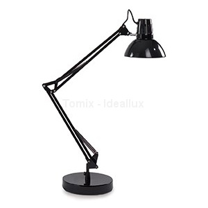 Lampa stołowa WALLY TL1 kol. czarny (61191) Ideal Lux kupuj więcej - płać mniej (AUTO RABATY), dostawa GRATIS od 200zł
