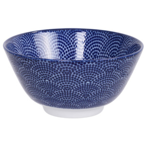 Niebieska miska porcelanowa na ryż Tokyo Design Studio, ø 12,6 cm