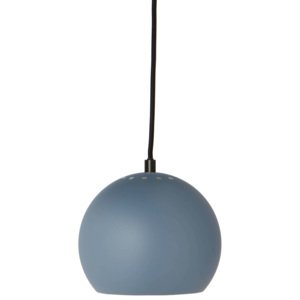 FRANDSEN lampa wisząca BALL MAT przykurzony niebieski