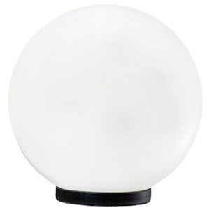 Lampa ogrodowa Biała Kula Dekoracyjna - Luna Ball 20 cm