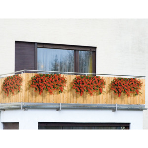 Osłona balkonowa Kwiaty - 500 x 85 cm, WENKO