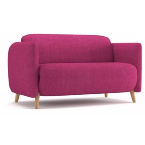 Sofa Vena 164 cm - różowy