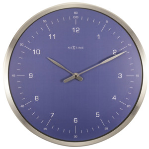 Zegar ścienny 60 Minutes niebieski